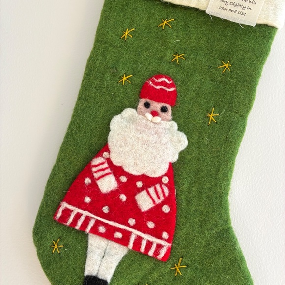 Felted Wool Christmas Stockings - Picture 10 of 10